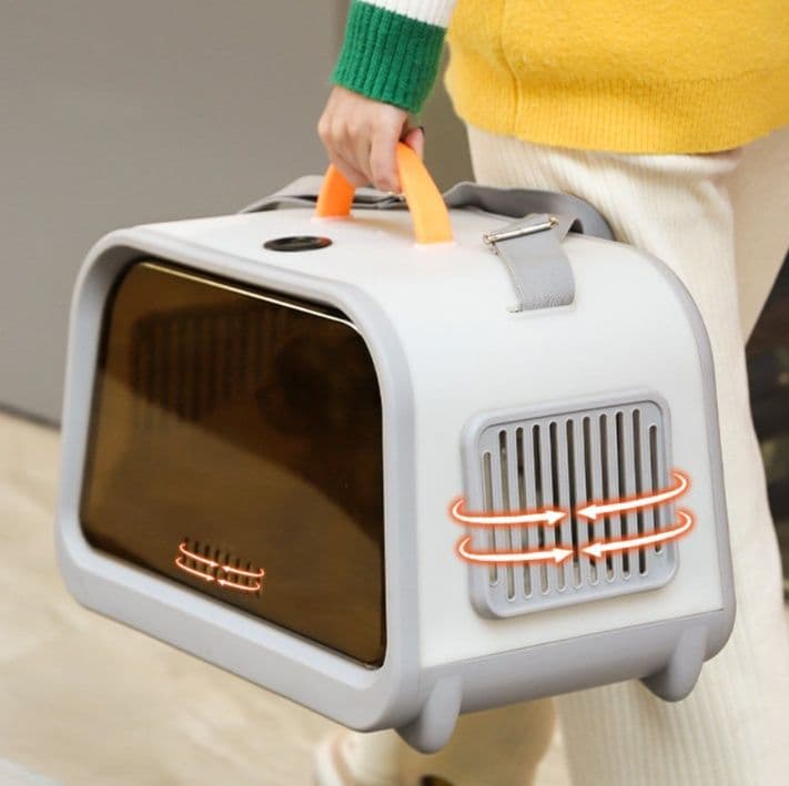 猫キャリーバッグ 広々快適ゆとり空間猫用キャリーバッグ通院専用
